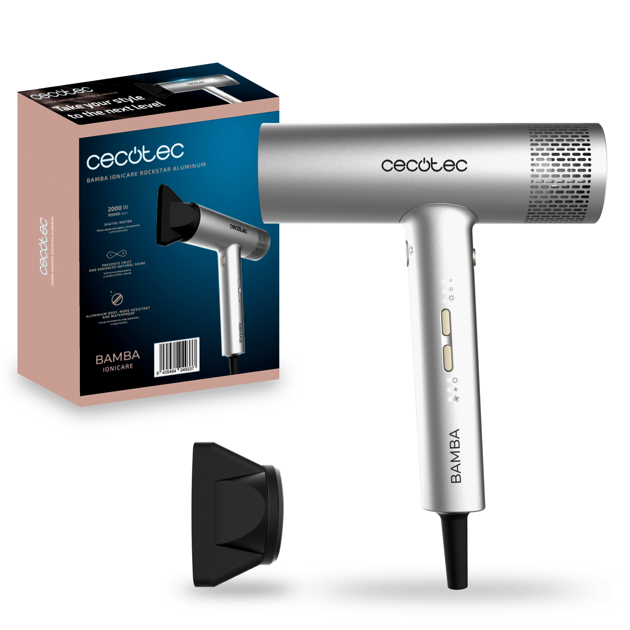 Bamba IoniCare RockStar Aluminum