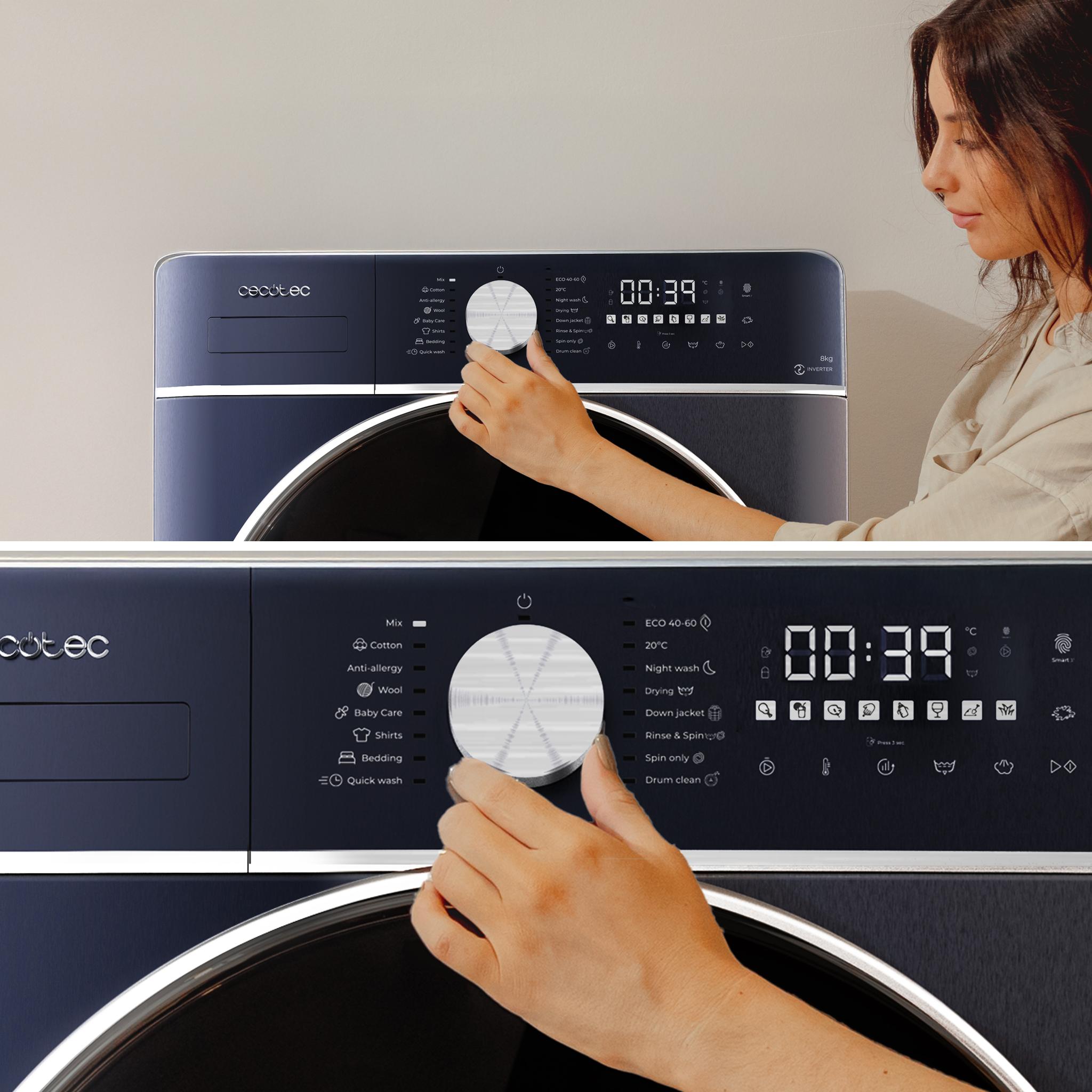 Bolero Wash&Dry 8580 Inverter Ice Blue B