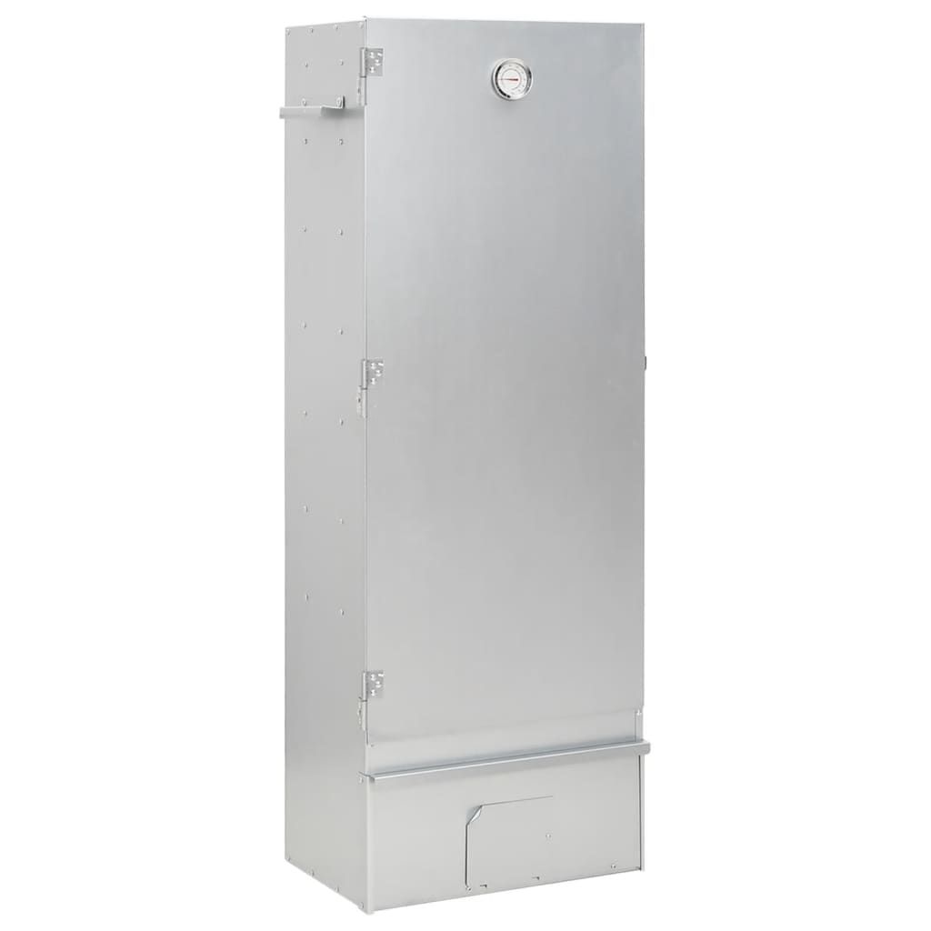 Horno Ahumador De Bbq Con Generador Humo Frío Acero Galvanizado Vidaxl