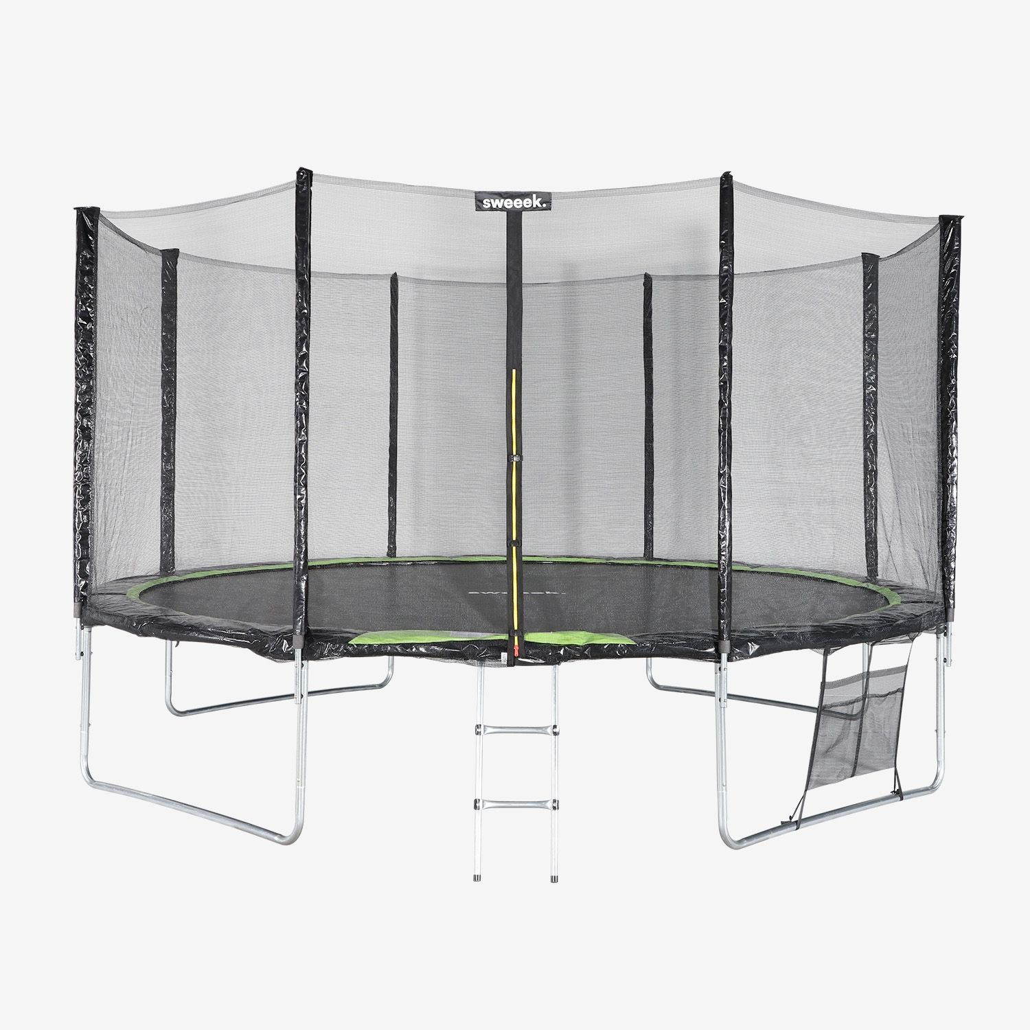 Trampolín Con Pack De Accesorios De 430cm, Verde