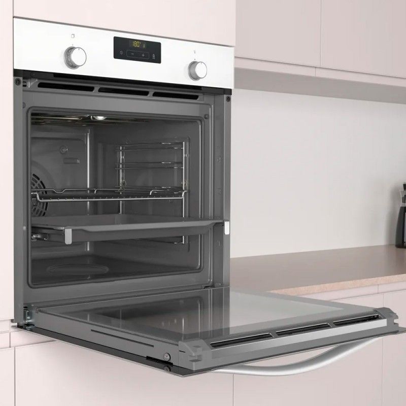 Horno Balay 3hb5848b2 Cristal Blanco Pirólisis Vapor