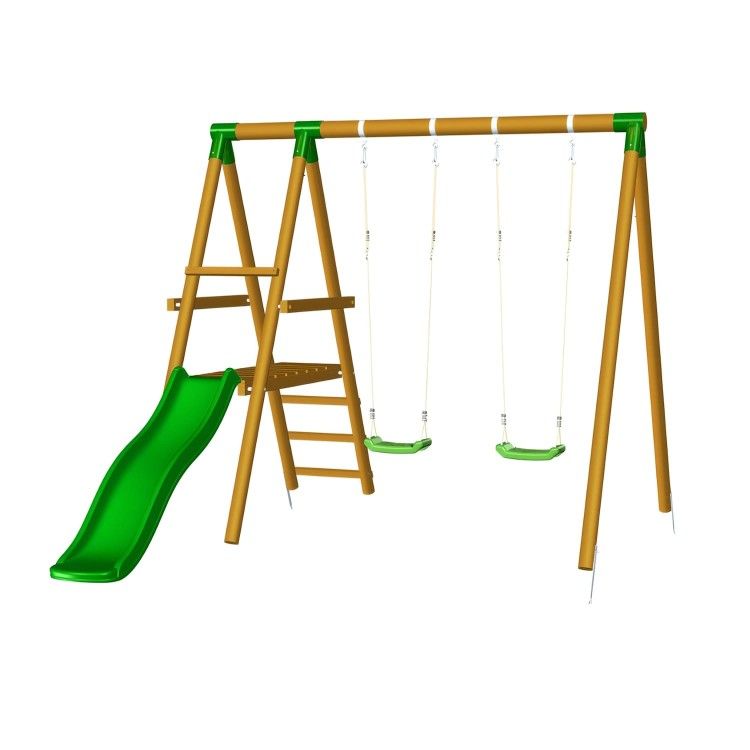 Parque Infantil Masgames Milos M Dos Asientos Planos