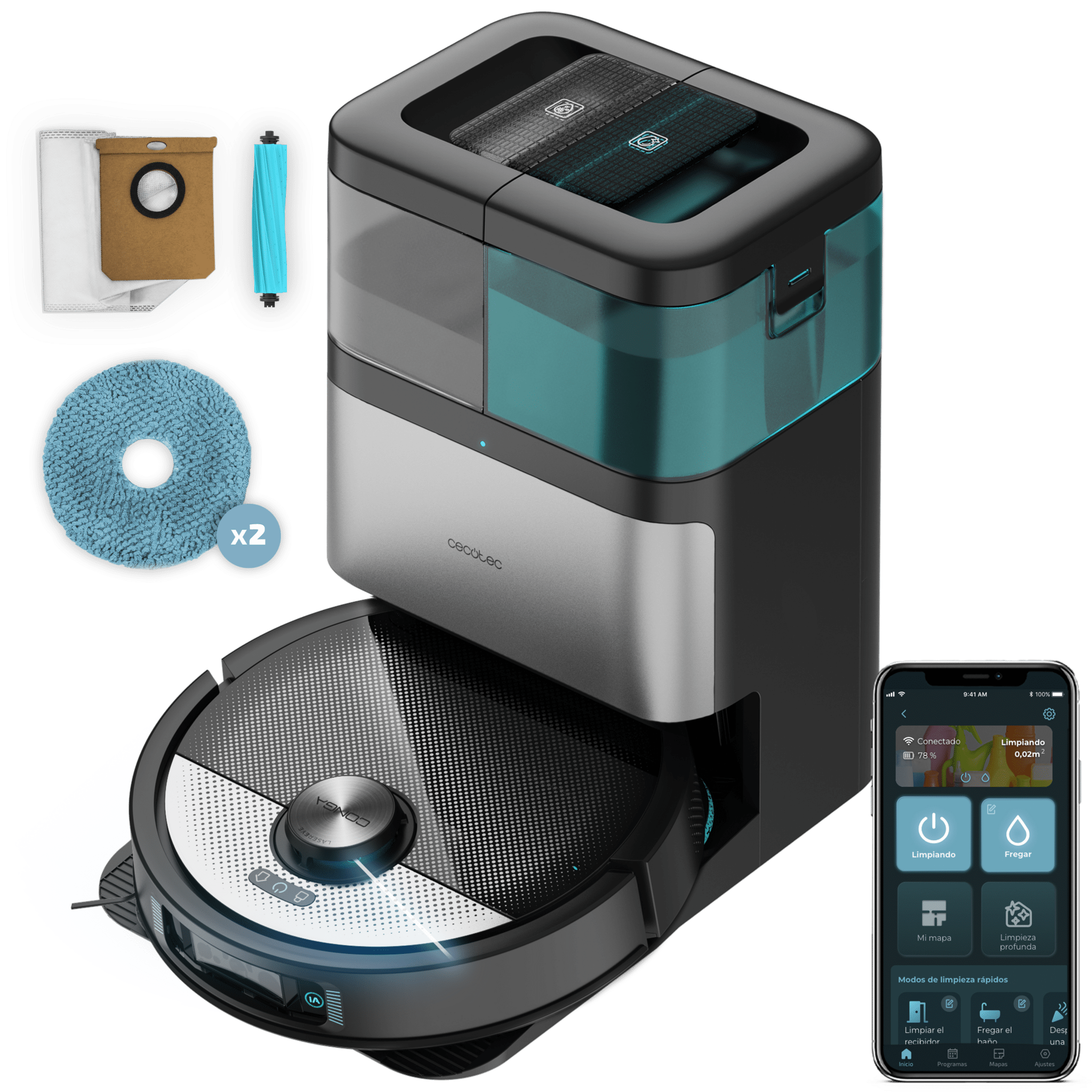 Conga 16090 AI SpinArm Home&Wash