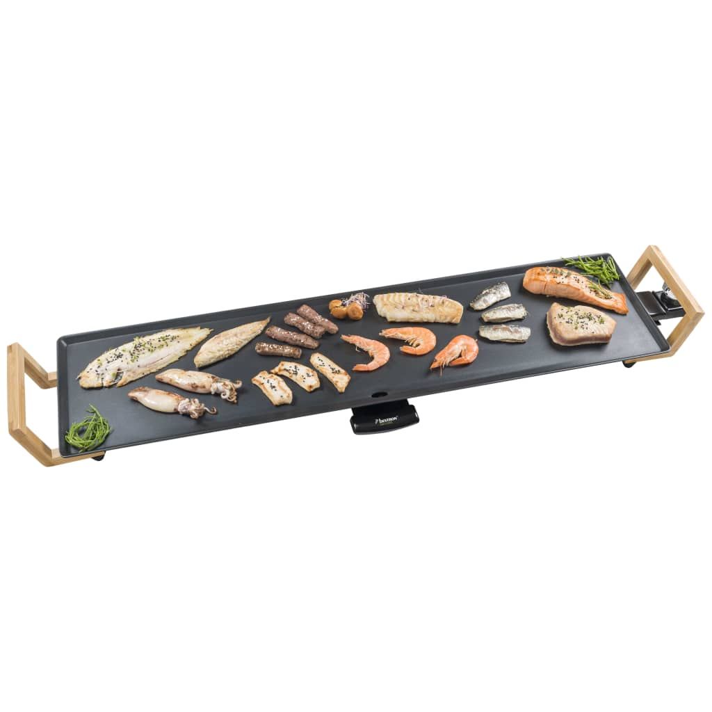 Plancha De Mesa Asia Lounge Abp604bb Bambú Xxl 90x23 Cm Bestron