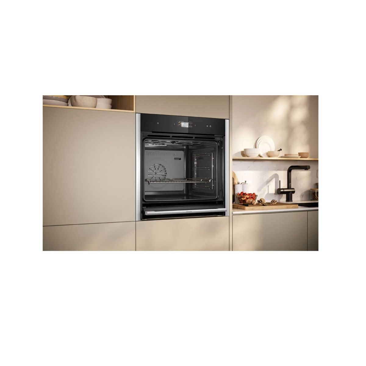 Neff Horno De Vapor 71l 60cm Negro - B64fs31n0