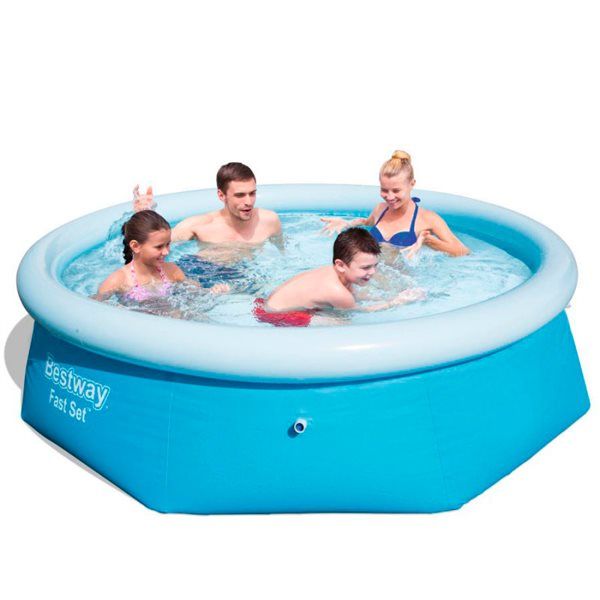 Piscina Circular Bestway Hinchable 2300l Ø244x66 Cm
