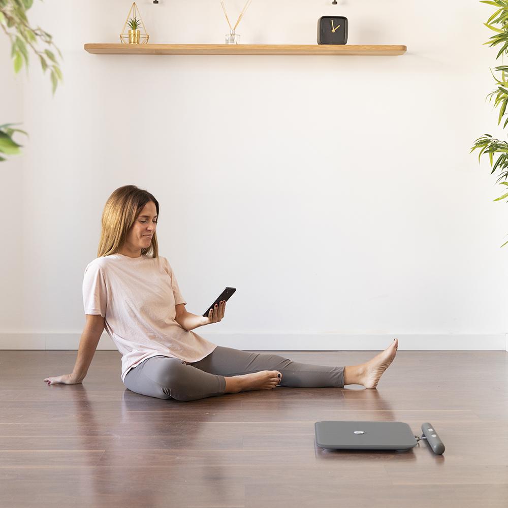 Cuidado personal Báscula de baño Surface Precision 10600 Smart Healthy Pro Dark Grey