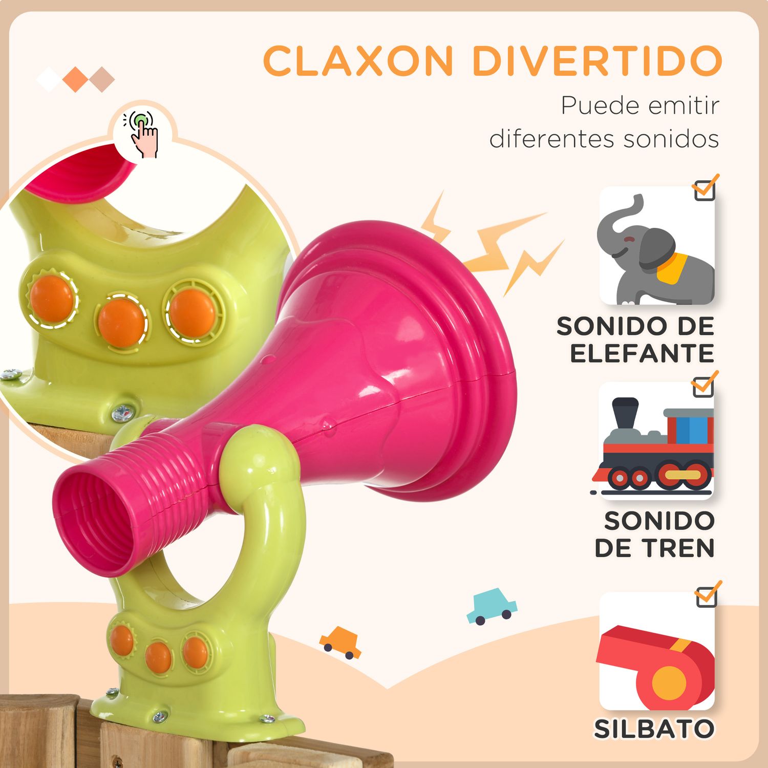 Tobogán Y Columpio Para Niños De Madera 170x200x118 Cm-outsunny.rojo