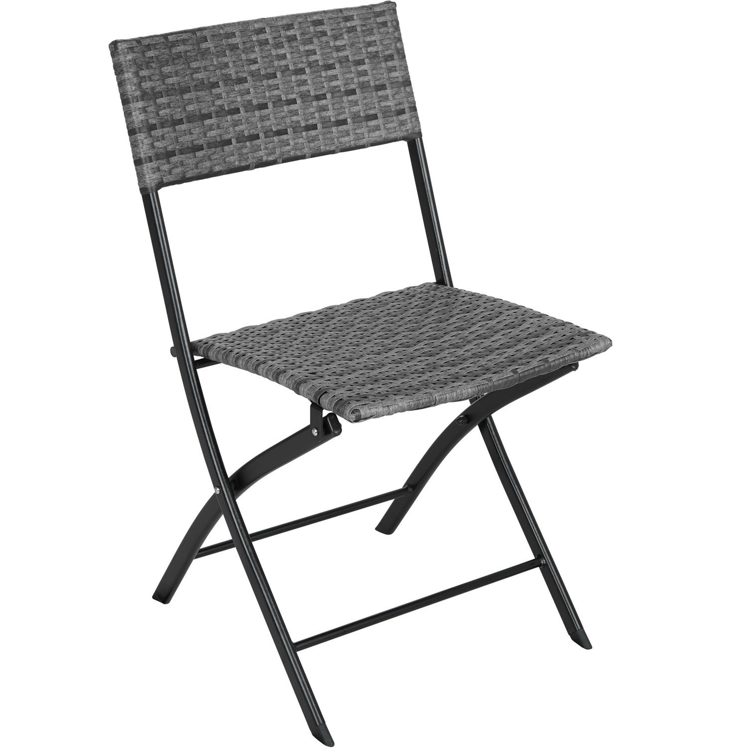 Conjunto De Ratán Trevi - Gris