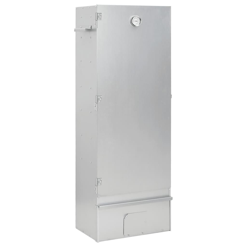 Horno Ahumador De Bbq Con Generador Humo Frío Acero Galvanizado Vidaxl