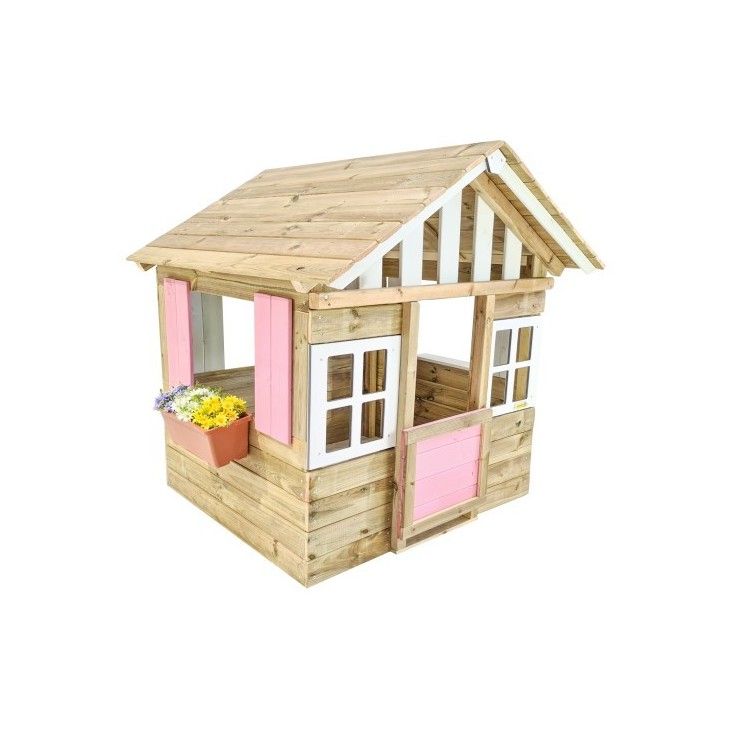 Casita De Madera Masgames Lollipop Rosa