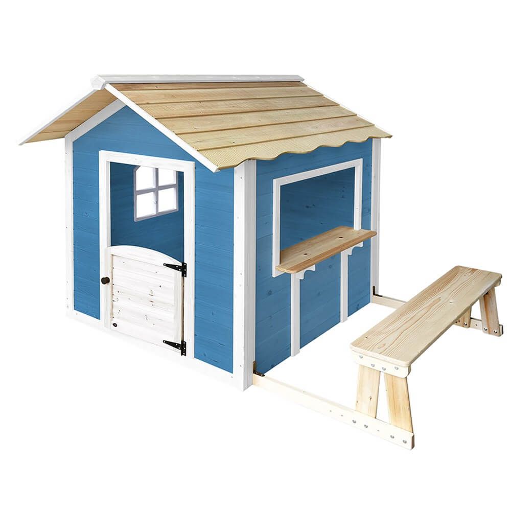Caseta Jardín Infantil Home Deluxe Der Grosse Palast 118,2  X 138  X 132,5 Cm - Azul