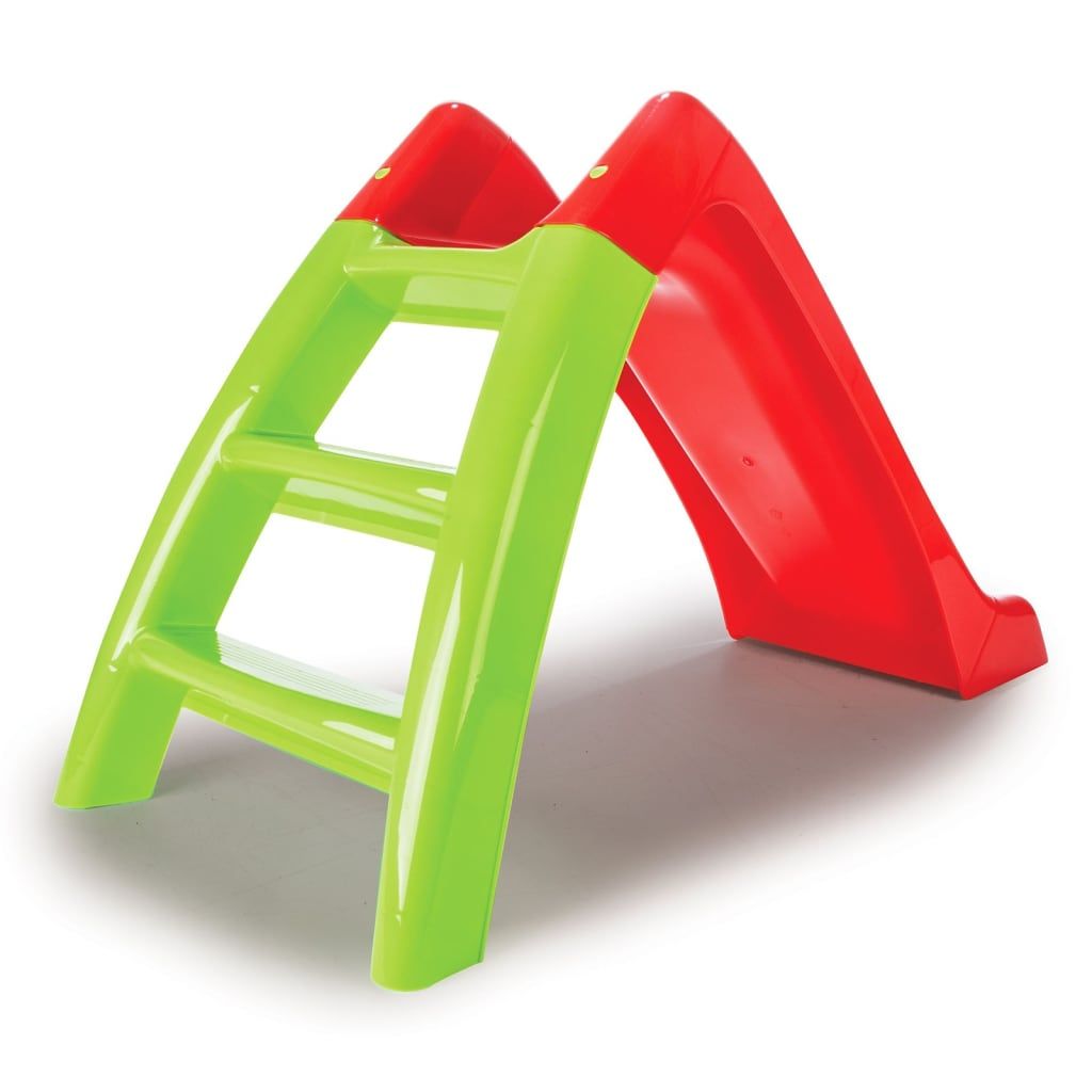Tobogán Para Niños Happy Slide Rojo Y Verde Jamara