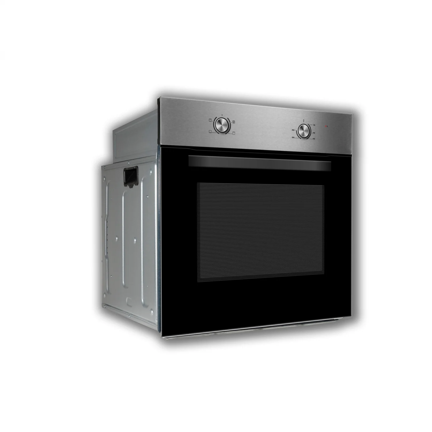 Horno Multifunción Midea MD65L40M0-B0, 2.1 kW, 70 L, Apertura Abatible, 4 Funciones de Cocción, Eficiencia A - Inox