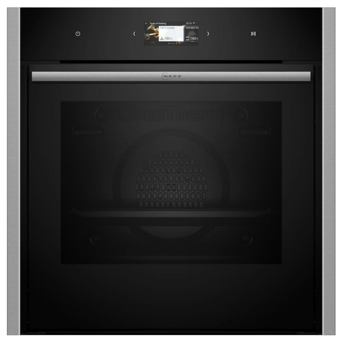 Neff Horno Multifunción Integrado 71l 60cm A+ Pirólisis Negro - B64cs71n0