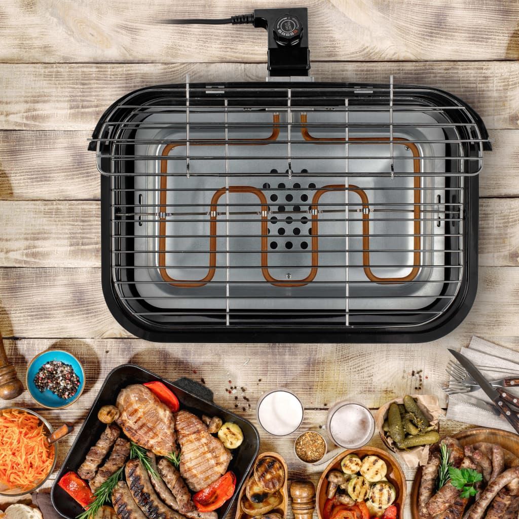 Barbacoa Grill Híbrida Negro 2000 W Princess