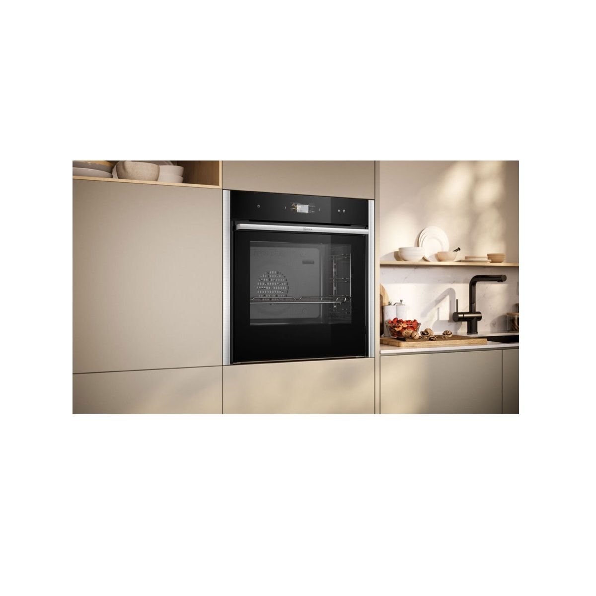 Neff Horno De Vapor 71l 60cm Negro - B64fs31n0