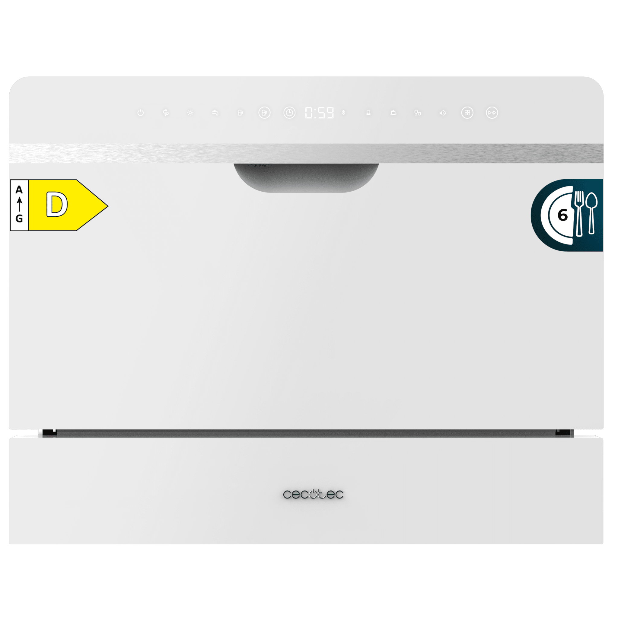 Bolero Aguazero 2500 S-BI White Glass