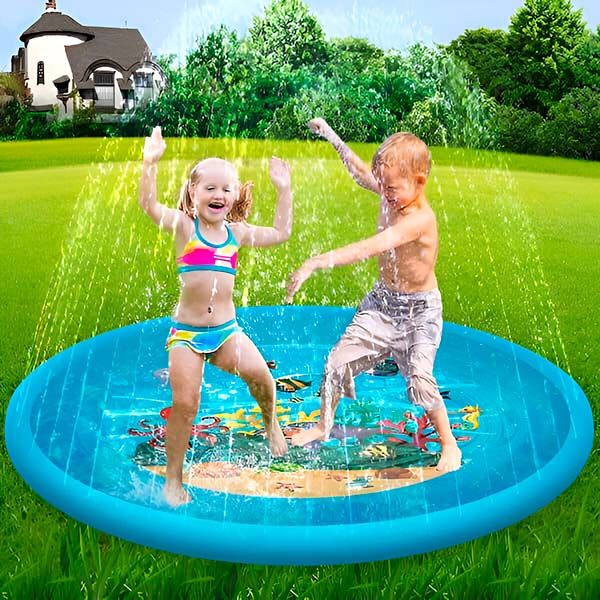 Alfombrilla Con Fuente De Agua Splashyfun – Diversión Acuática Para Niños​