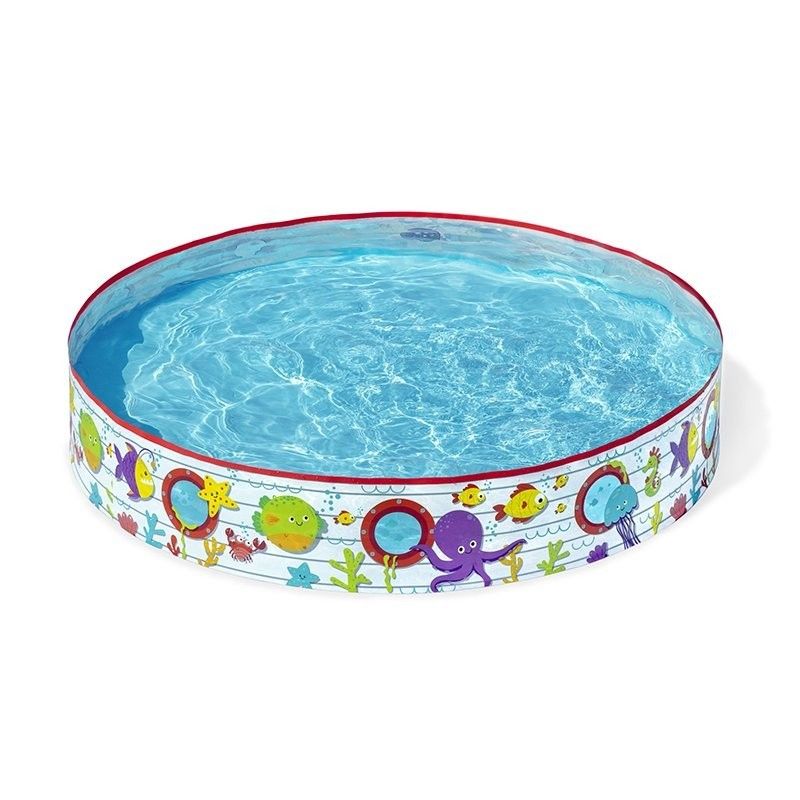 Bestway Piscina Rigida Infantil Pvc Peces 152x25 Cm +2 Años Jardin 55029
