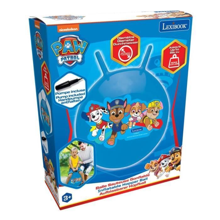 Pelota De Salto Hinchable Patrulla Canina 45cm -lexibook