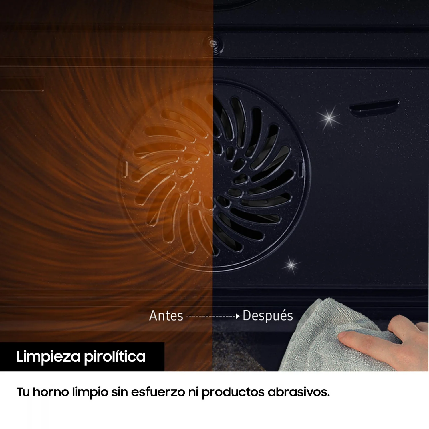 Horno Pirolítico Samsung A+ NV7B5750TAK