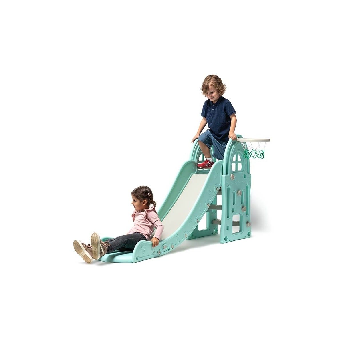 Tobogán Xl Azul - Juegos Y Juguetes Infantiles Para Niños Al Aire Libre