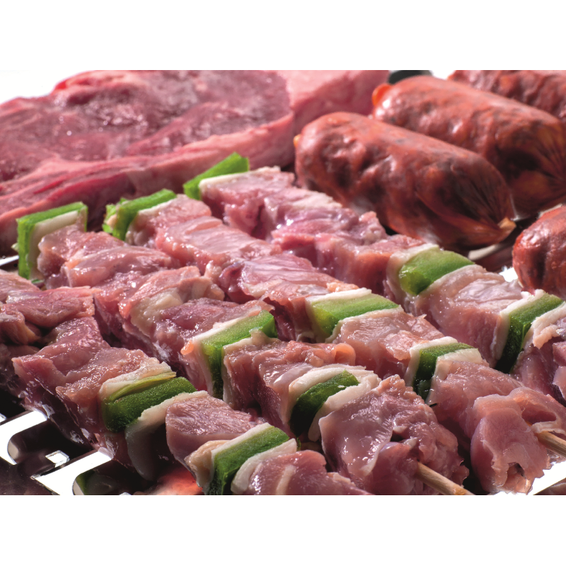 Parrilla Barbacoa En Acero Inoxidable, Especial Carne, Abrasame,,