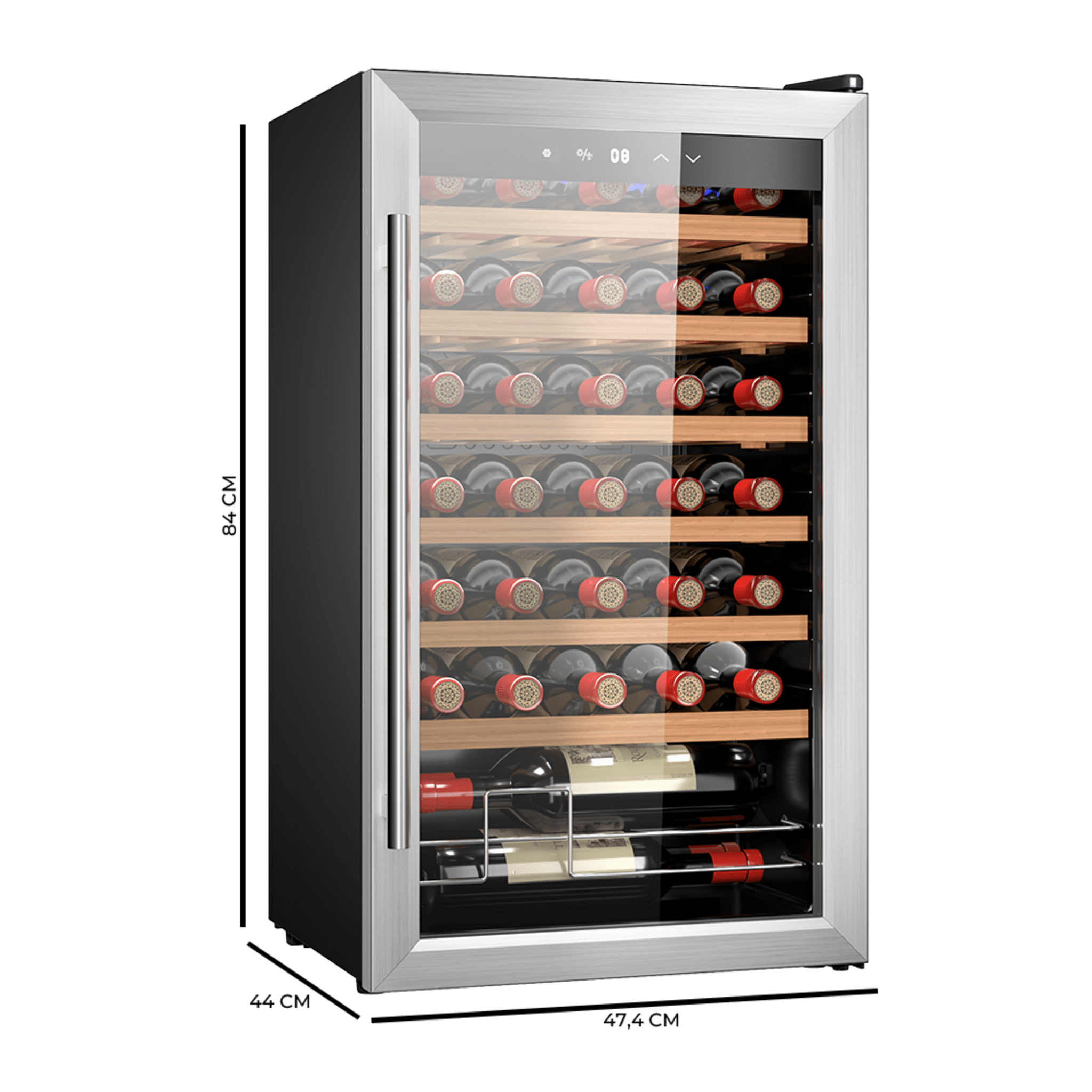 Bolero GrandSommelier 34030 Inox Compressor