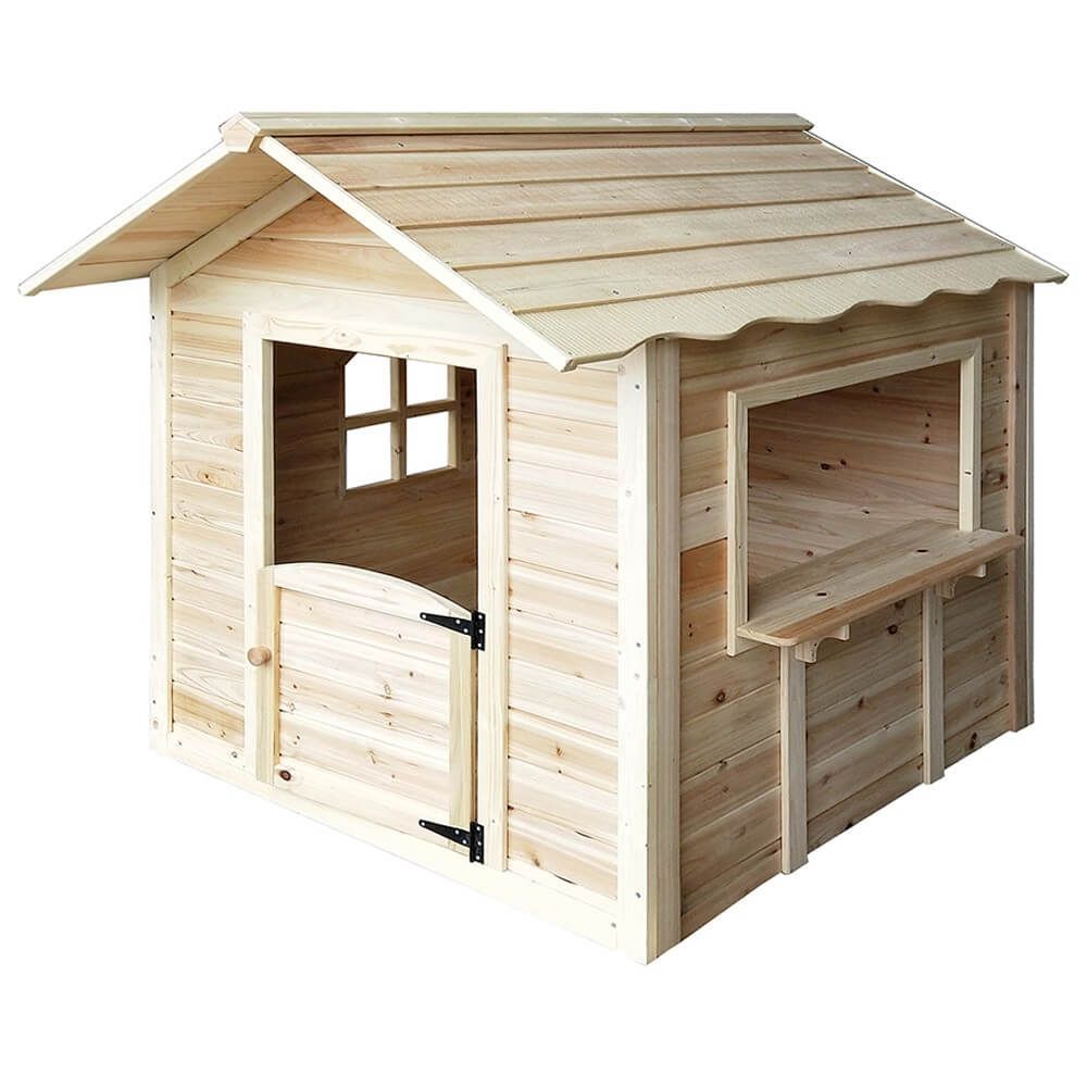 Caseta Jardín Infantil Home Deluxe Der Grosse Palast 118,2  X 138  X 132,5 Cm - Naturaleza