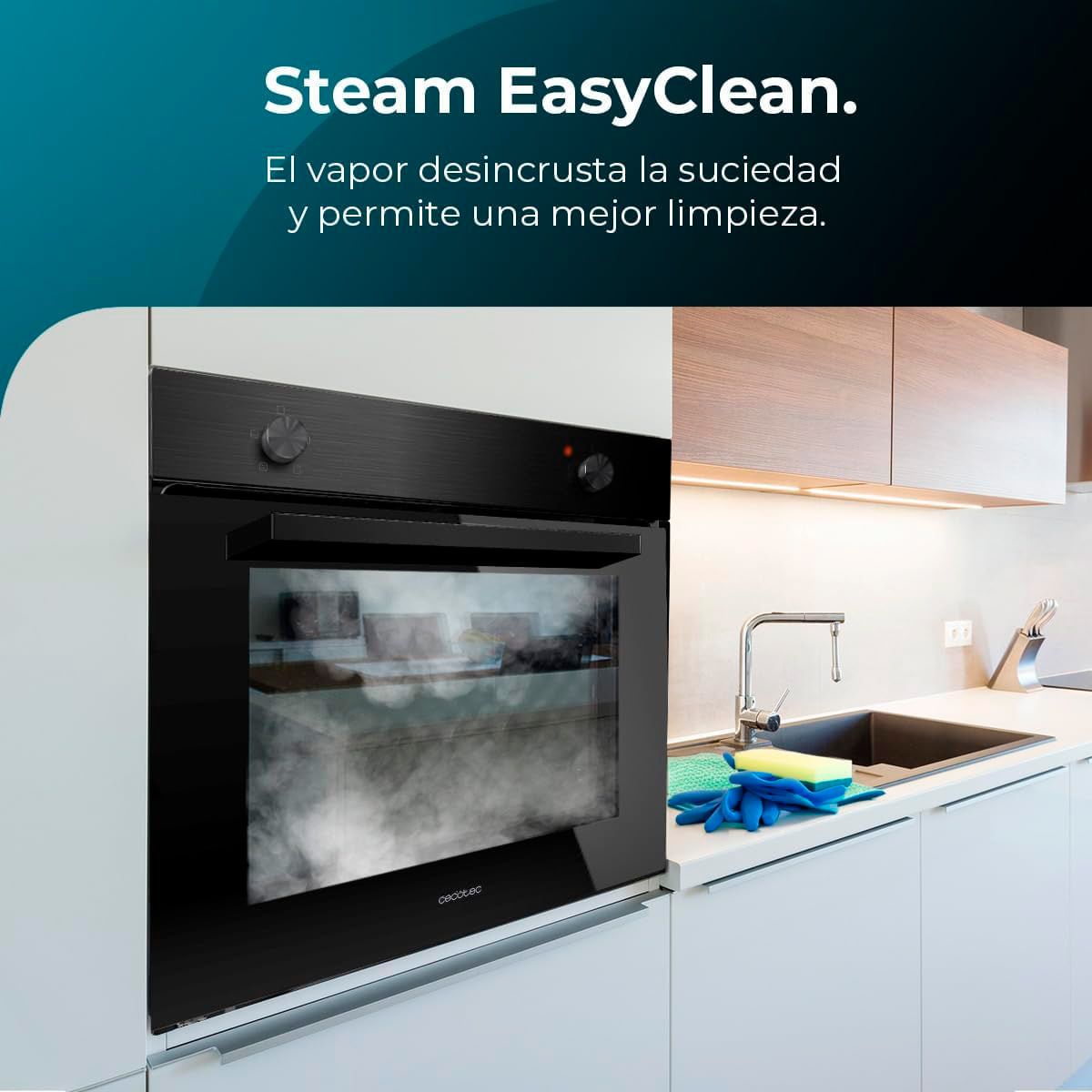 Horno Cecotec Bolero Hexa C126000 Black A 2800w 77l A Negro 59,2 Cm