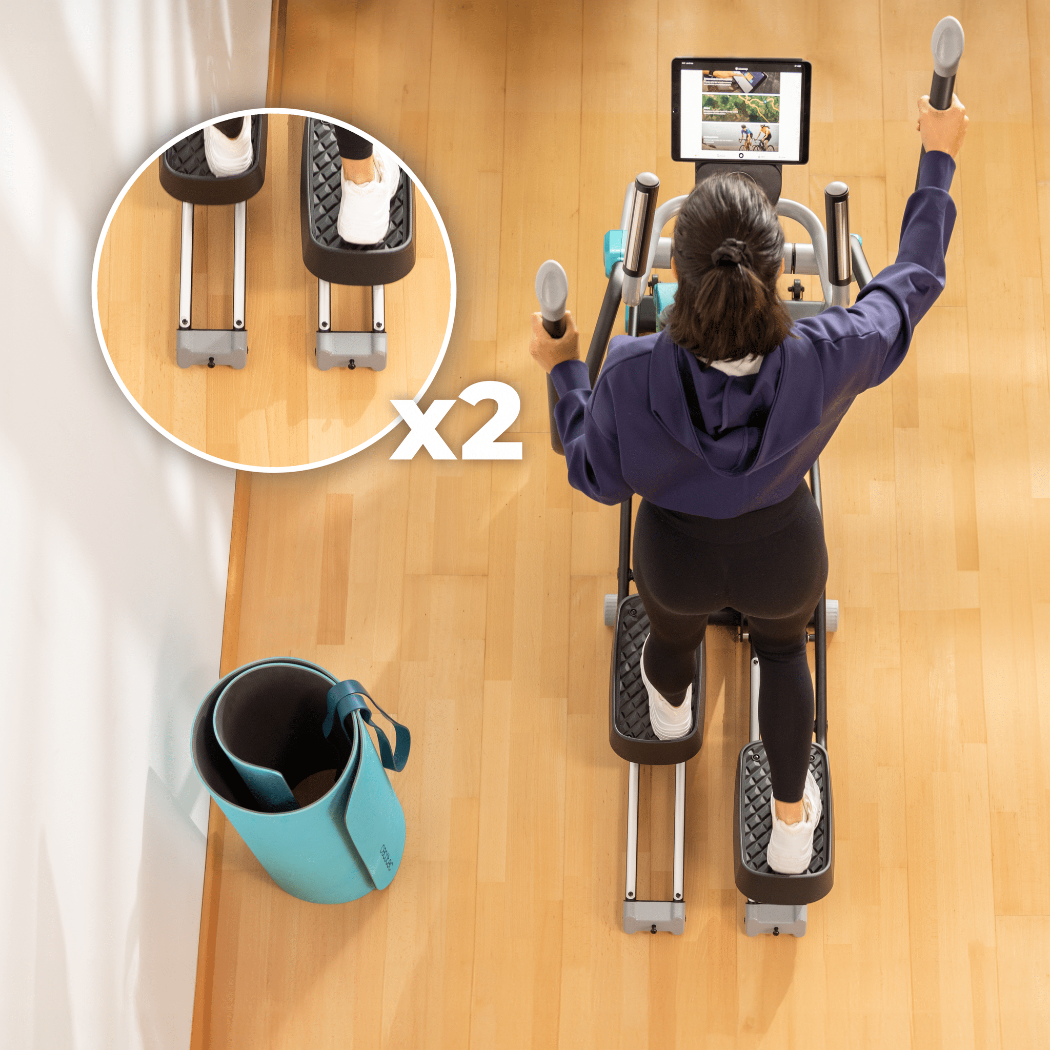 Drumfit Elliptical 10000 Motor Pro