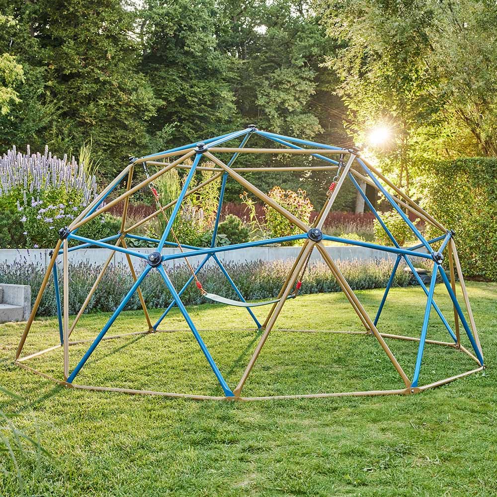 Parque Multijuegos Columpio Infantil Home Deluxe Matti 305  X 305  X 150 Cm - Bronce Azul