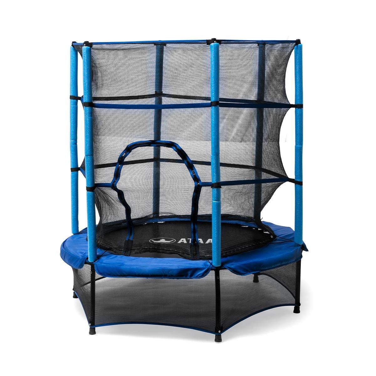 Cama Elástica Infantil Ataa 140 Azul - Juegos Y Juguetes Infantiles Para Niños Al Aire Libre