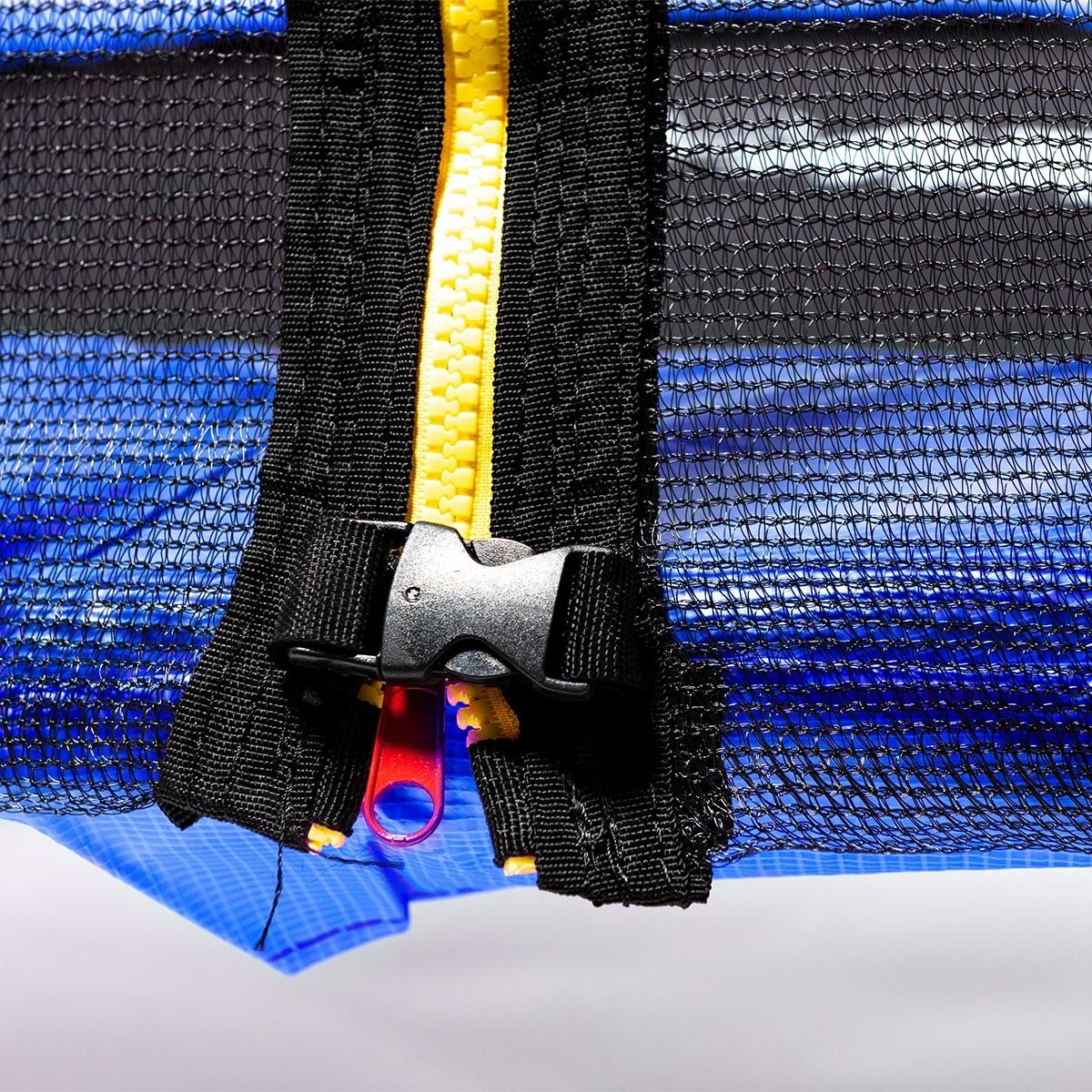 Cama Elástica Infantil 140 Plus Azul - Juegos Y Juguetes Infantiles Para Niños Al Aire Libre