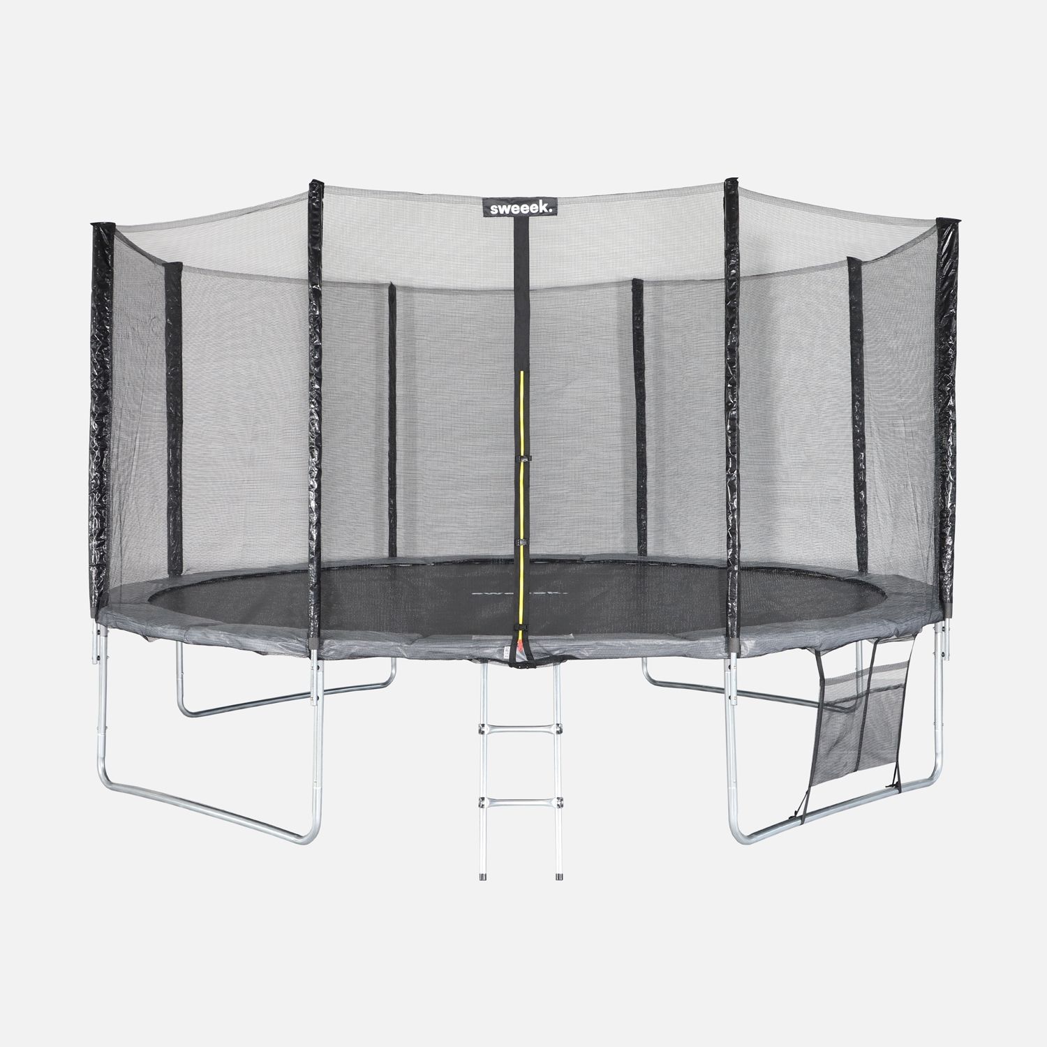 Trampolín Con Pack De Accesorios De 430cm, Gris