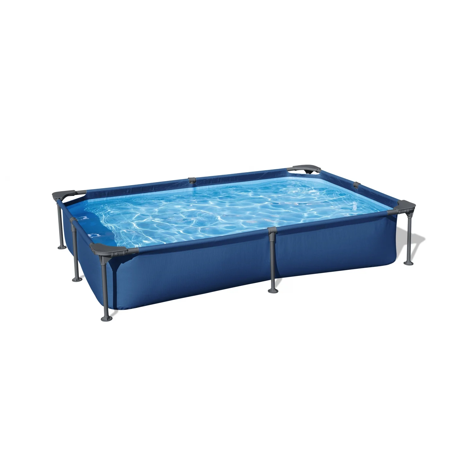 Piscina Rectangular Tubular 221x150x43 cm Fidji