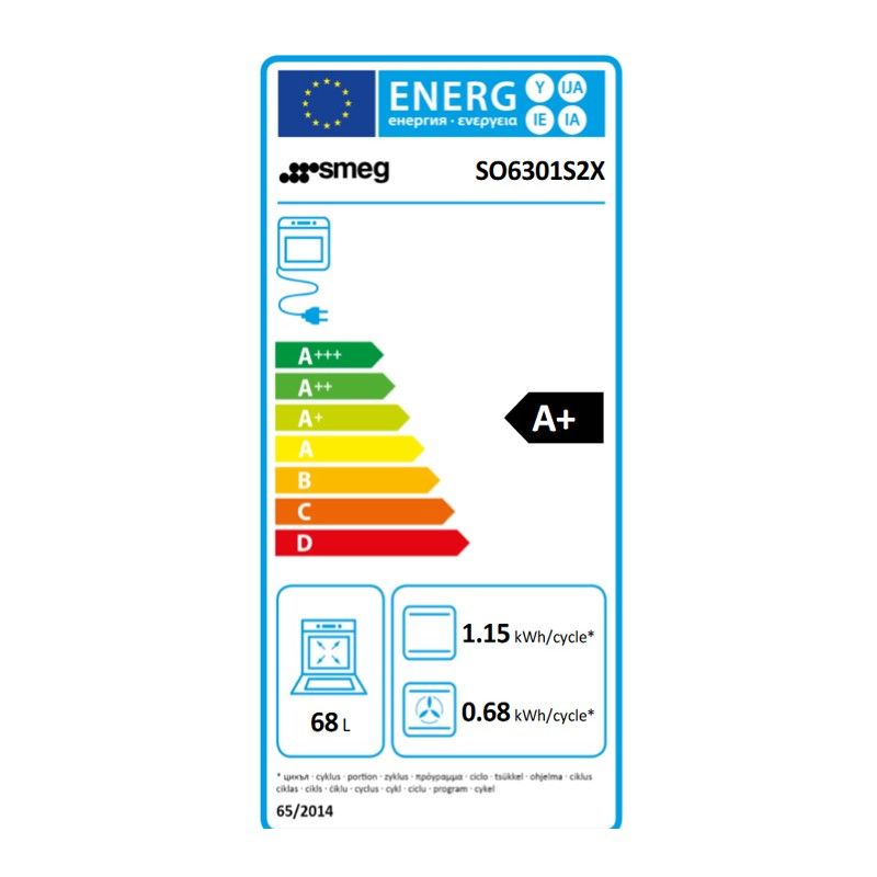 Horno Smeg So6301s2x Inox Vapor
