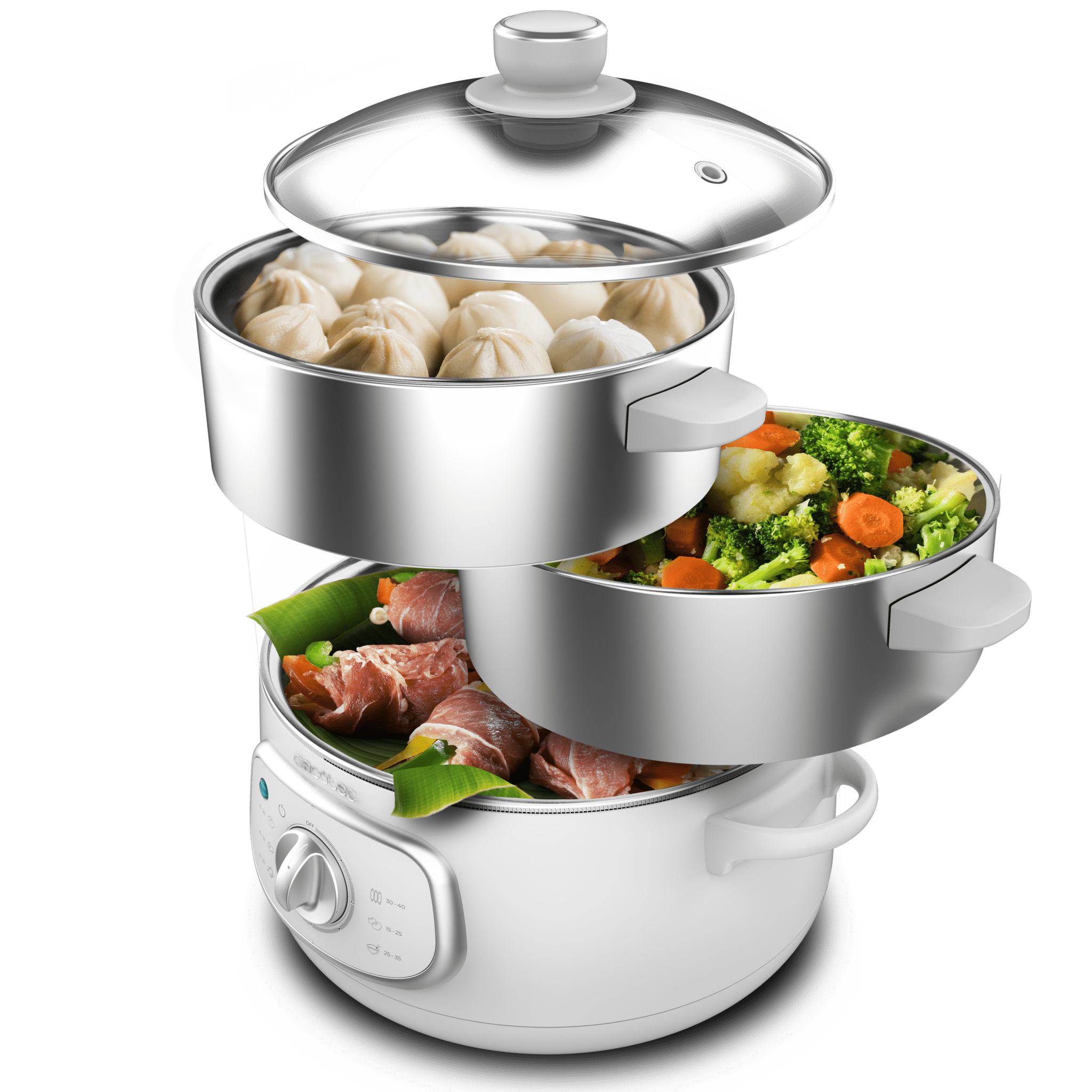 Vapovita SteelPot White