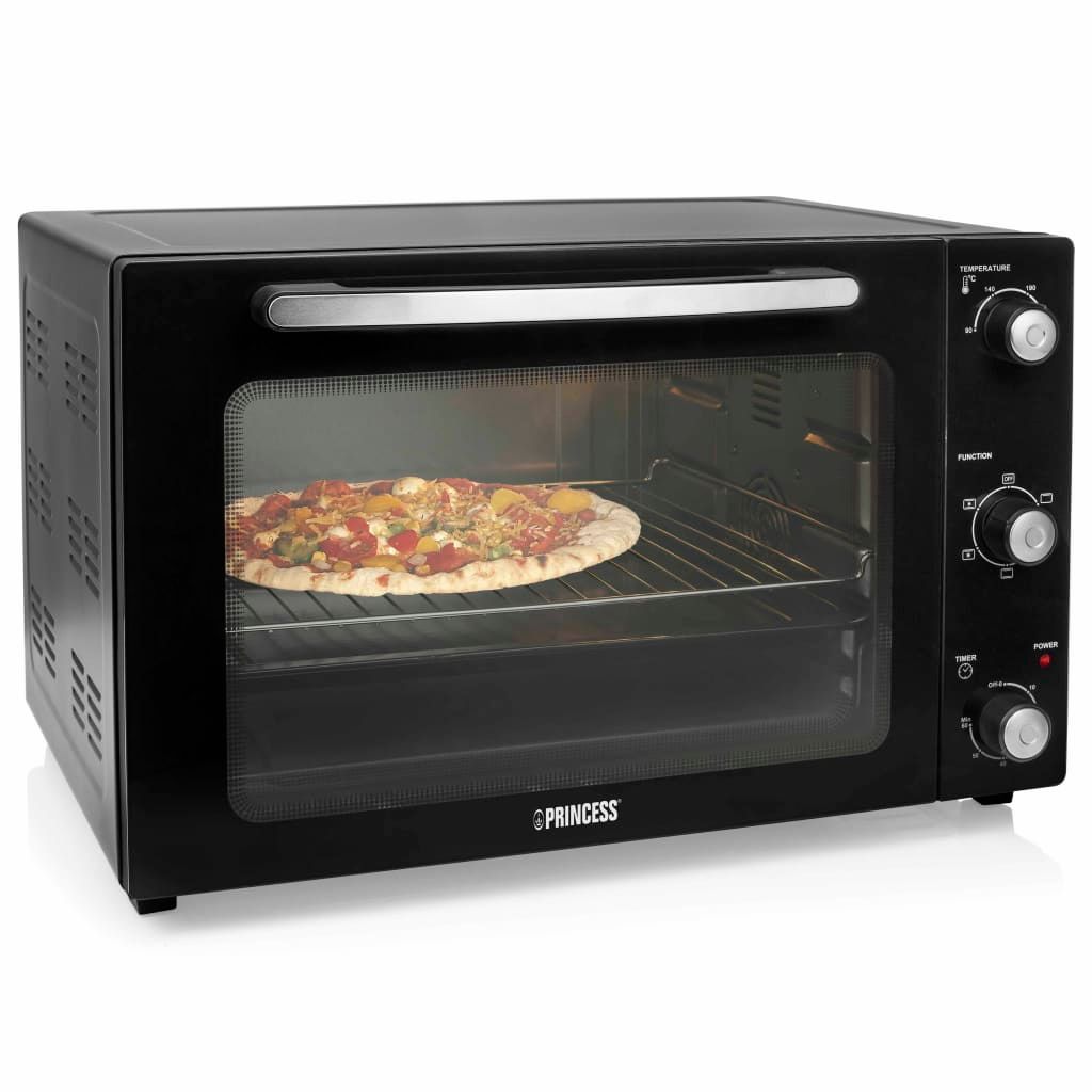 Horno De Convección Negro 55 L 2000 W Princess
