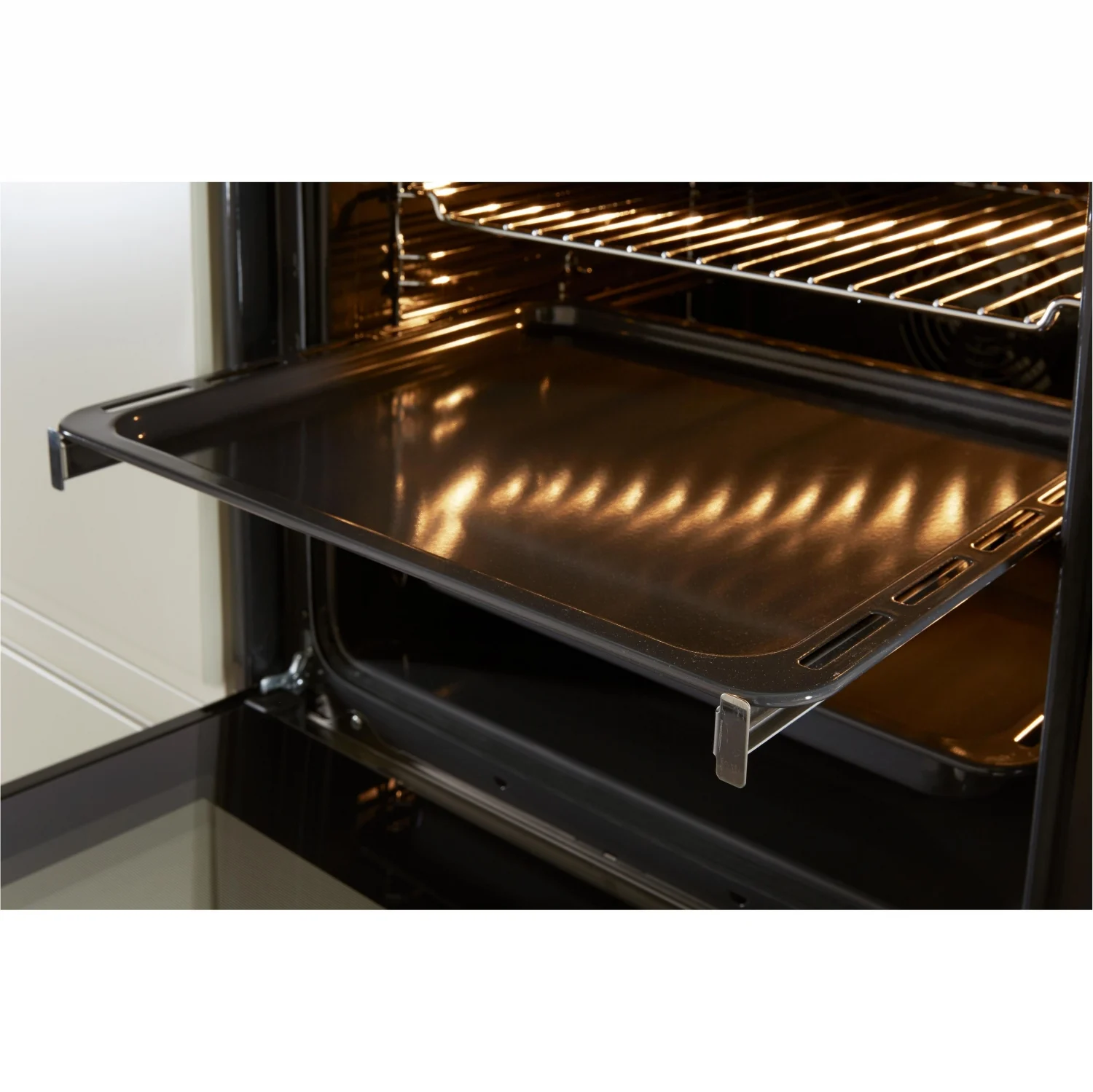 Horno Multifunción Whirlpool AKZ9797IX, 73 L, Apertura Abatible, 16 Funciones de Cocción, Eficiencia A+ - Inox