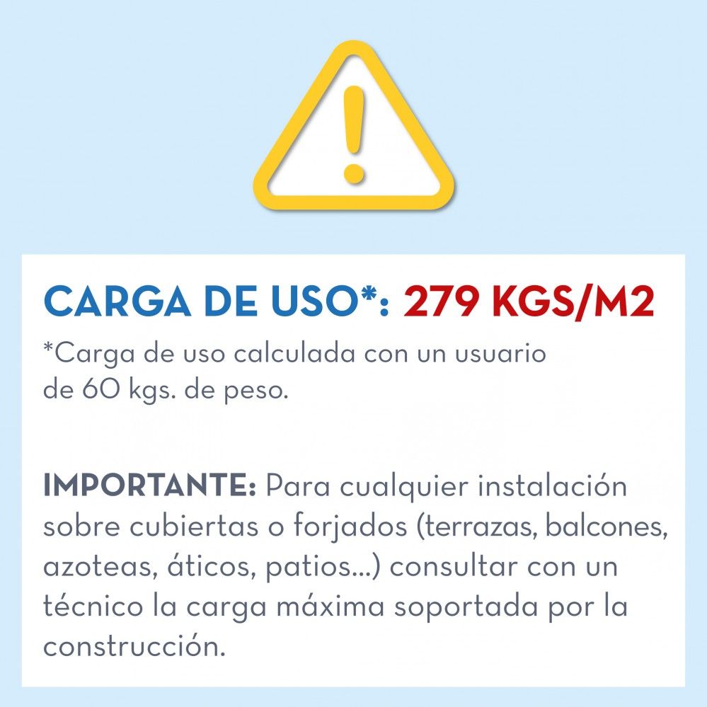 Piscina Desmontable Tubular Cuadrada Pvc 122x30 Cm Azul Intex