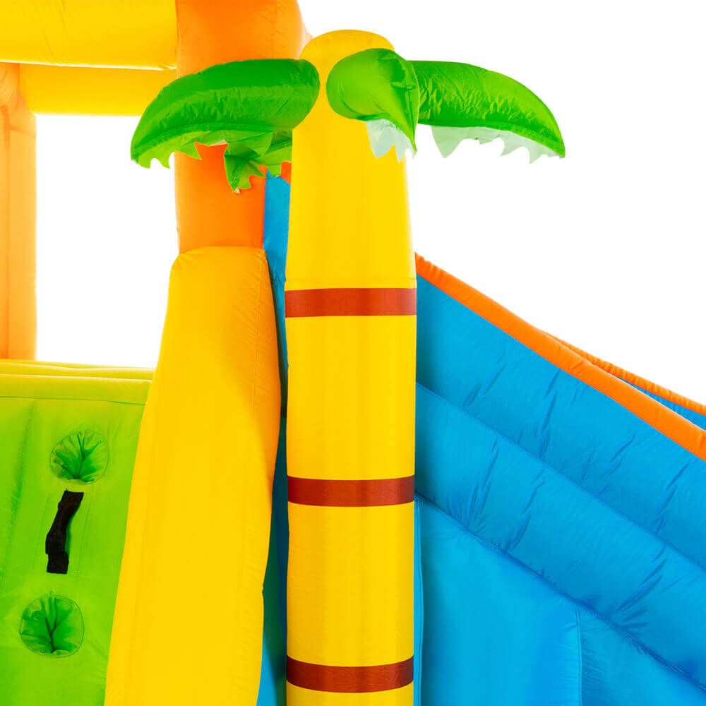 Parque Acuático Inflable Home Deluxe Vivi 300  X 400  X 225 Cm - Azul Claro