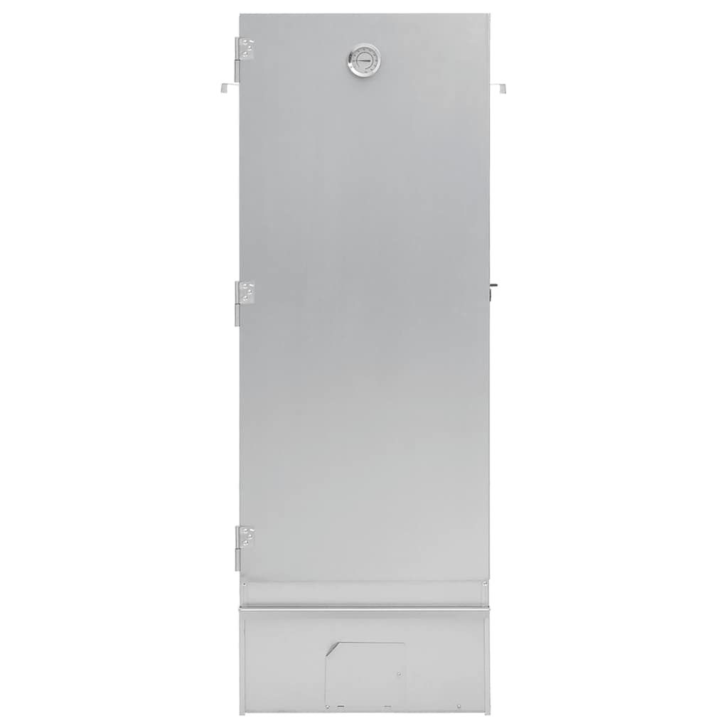 Horno Ahumador Astillas Madera Acero Galvanizado 44,5x29x110 Cm Vidaxl