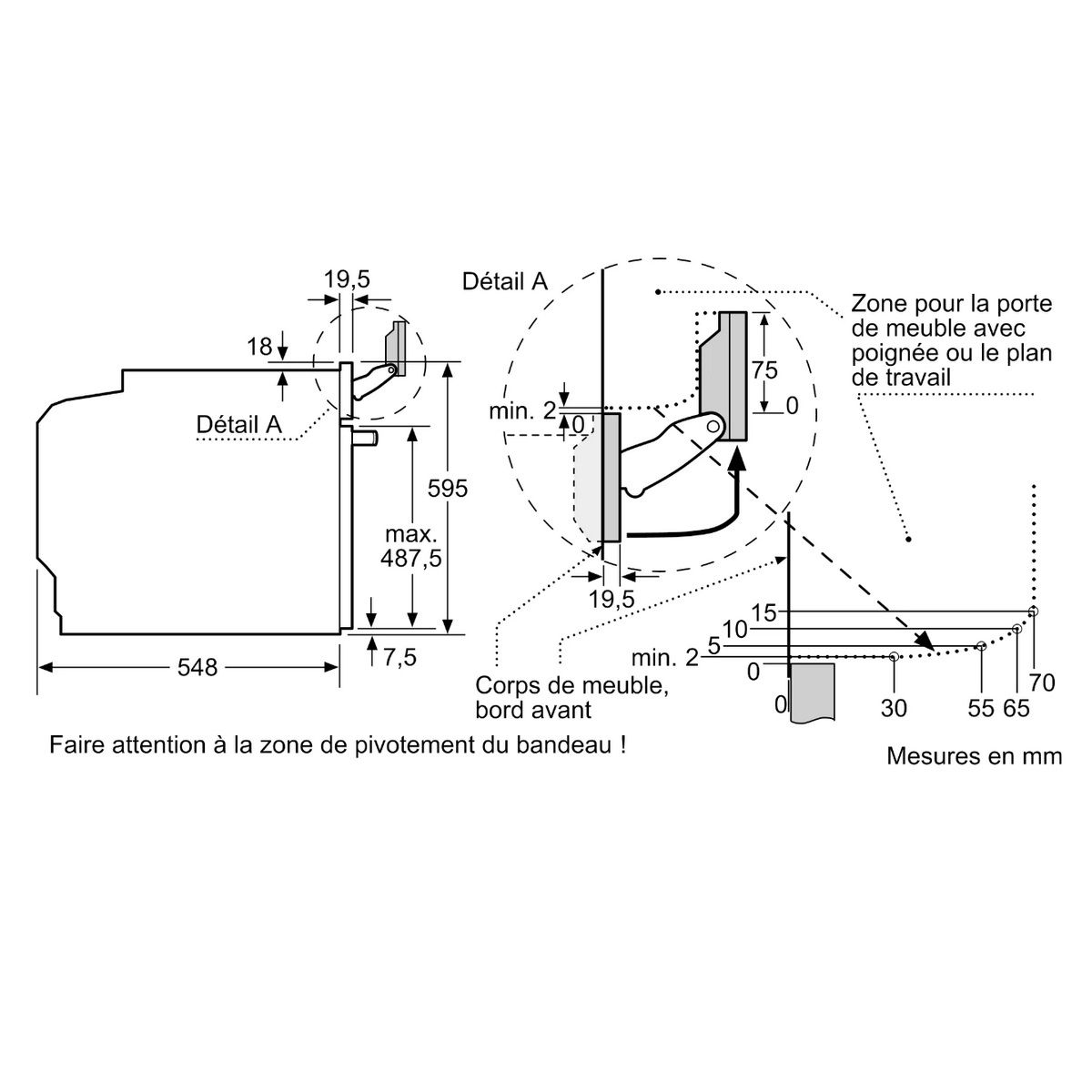 Bosch Horno Combinado De Vapor Integrado 71l 60cm A+ Pirólisis Negro - Hrg7764b1