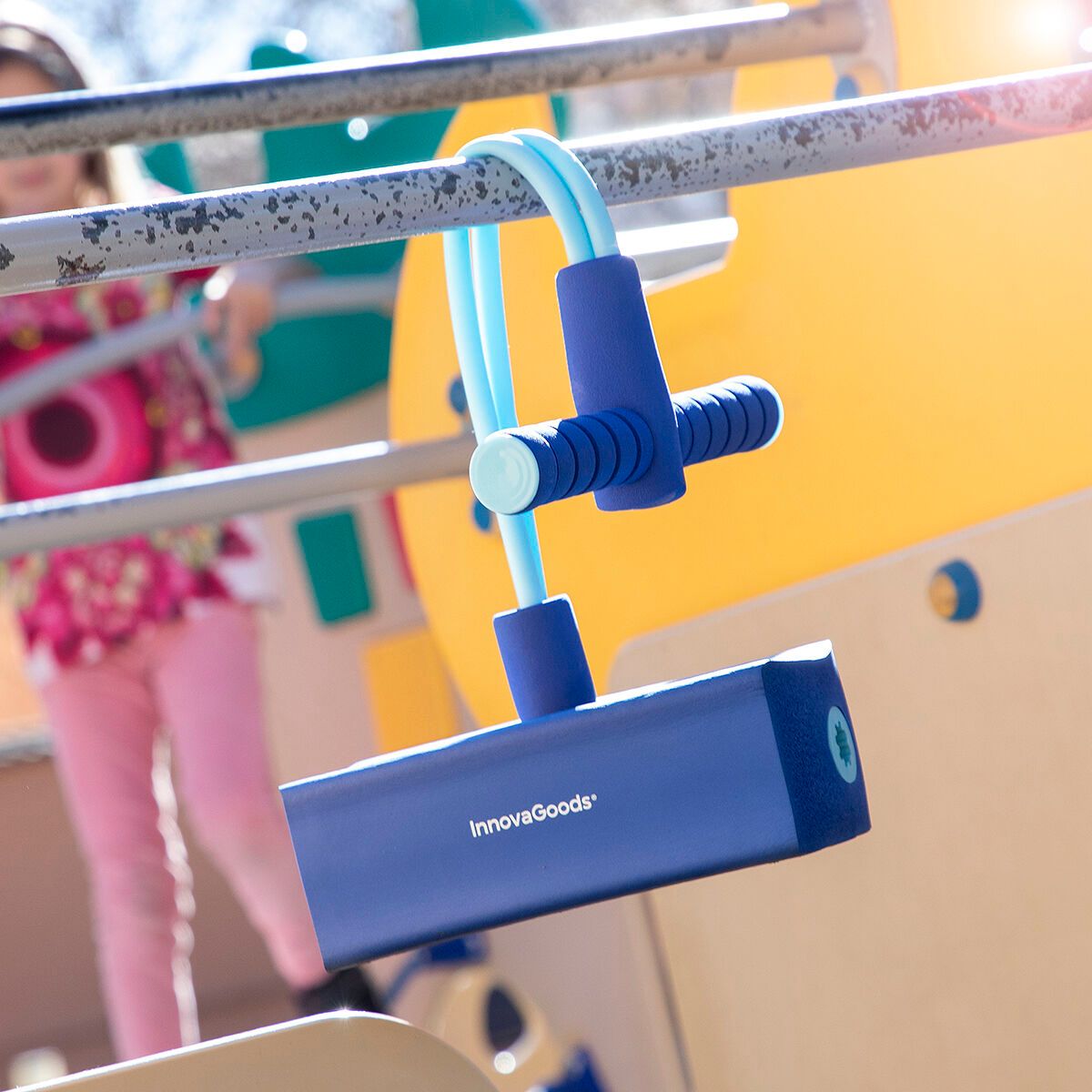 Pogo Saltarín De Goma Tpe 55 X 24 X 11 Cm - Innovagoods. Azul