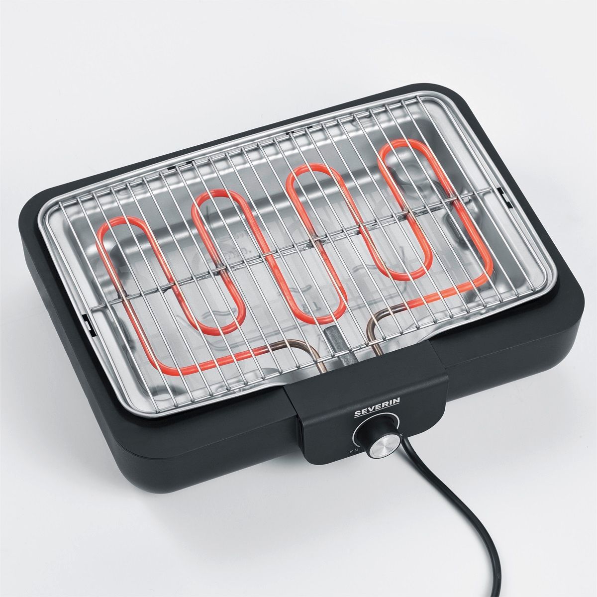 Barbacoa De Mesa Con Parrilla Severin Pg 8554 - 2300 W Negro