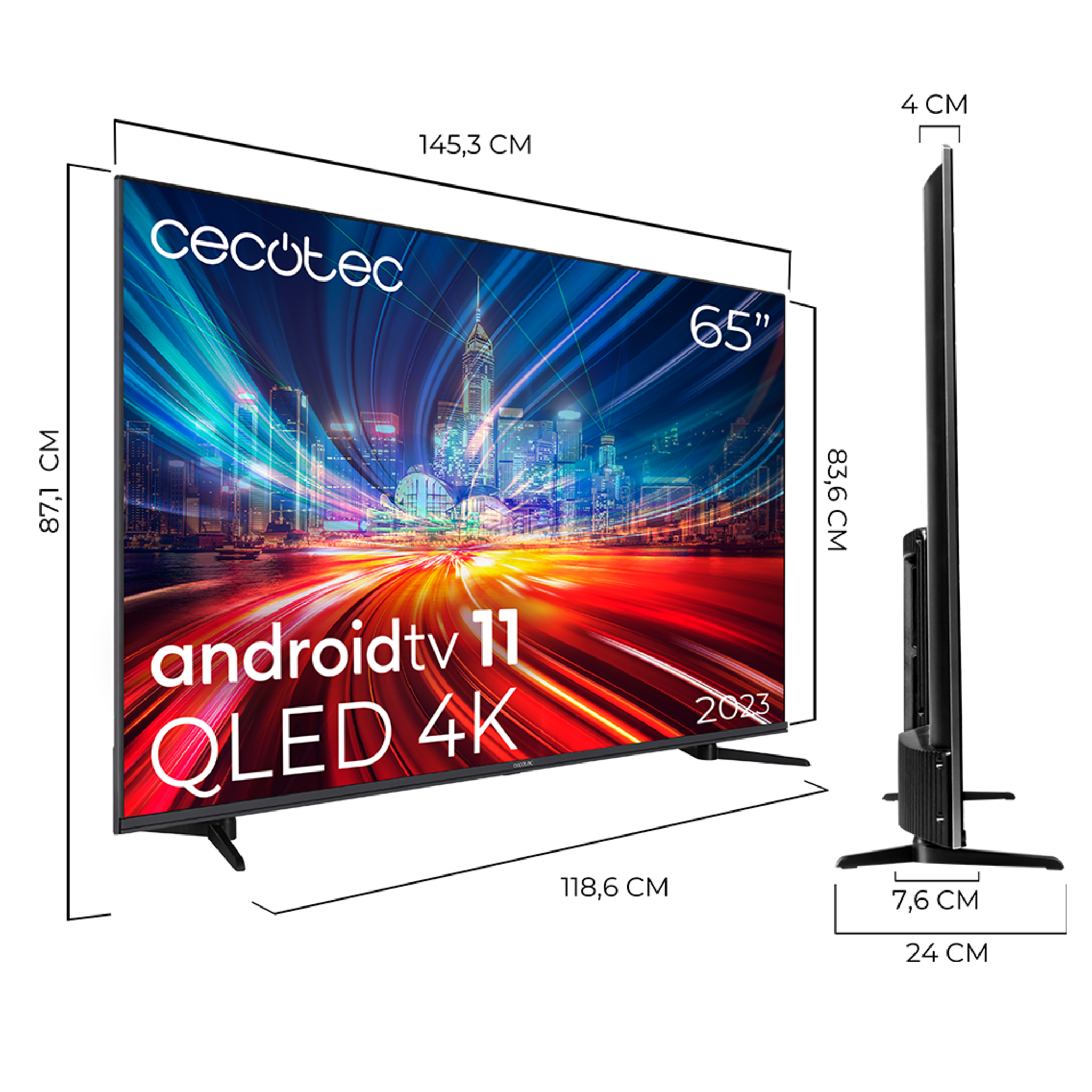 TV Cecotec V1+ series VQU11065M+