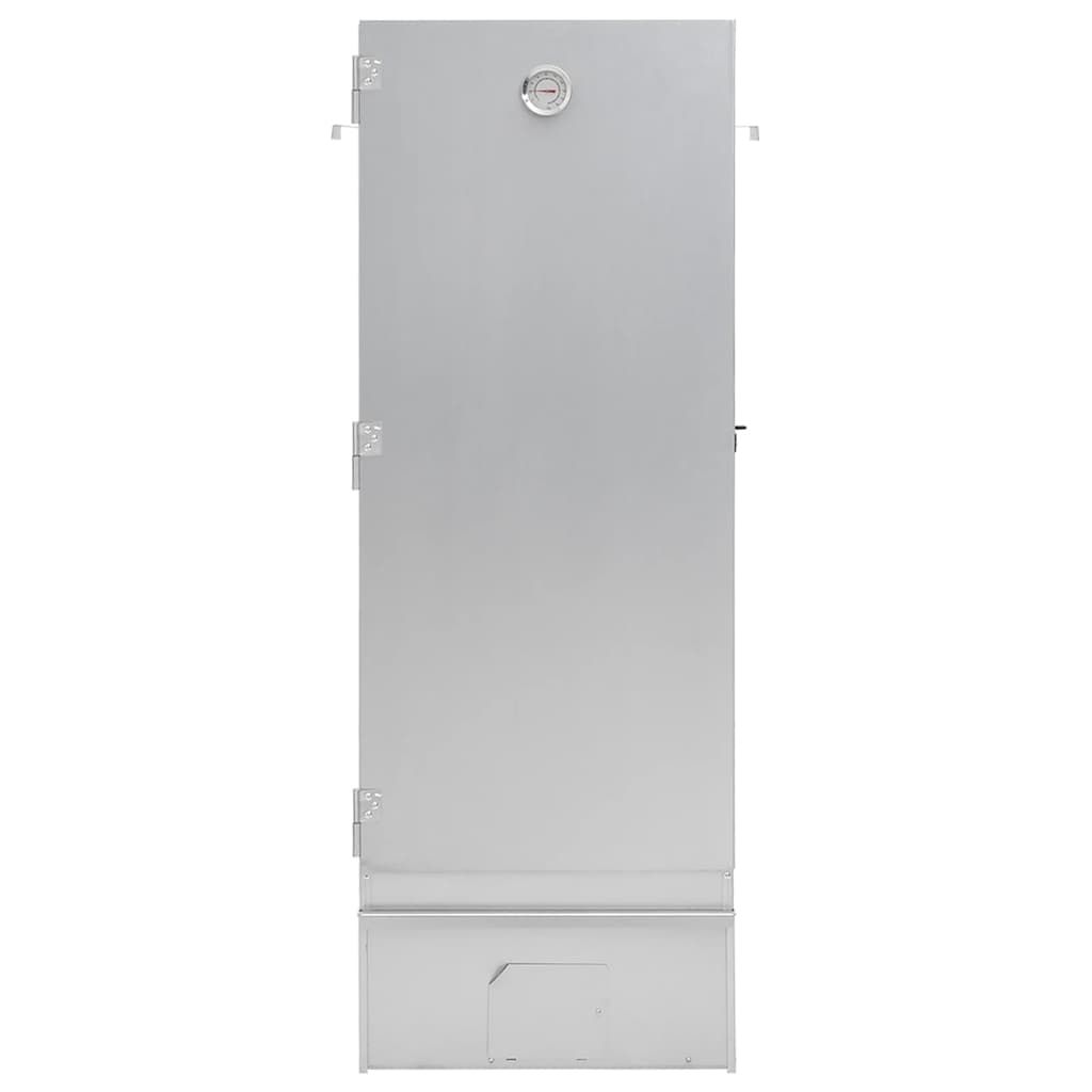 Horno Ahumador De Bbq Con Generador Humo Frío Acero Galvanizado Vidaxl