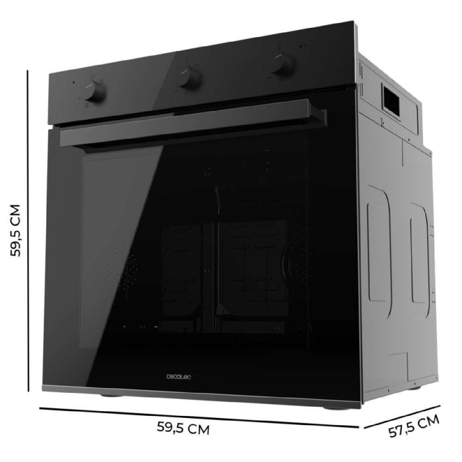 Cecotec Horno Multifunción Bolero Hexa M236000 Dark Inox Time A